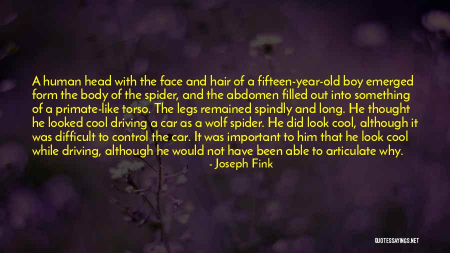 Wolf Spider Quotes By Joseph Fink Wolf Spider Quotes By Joseph Fink