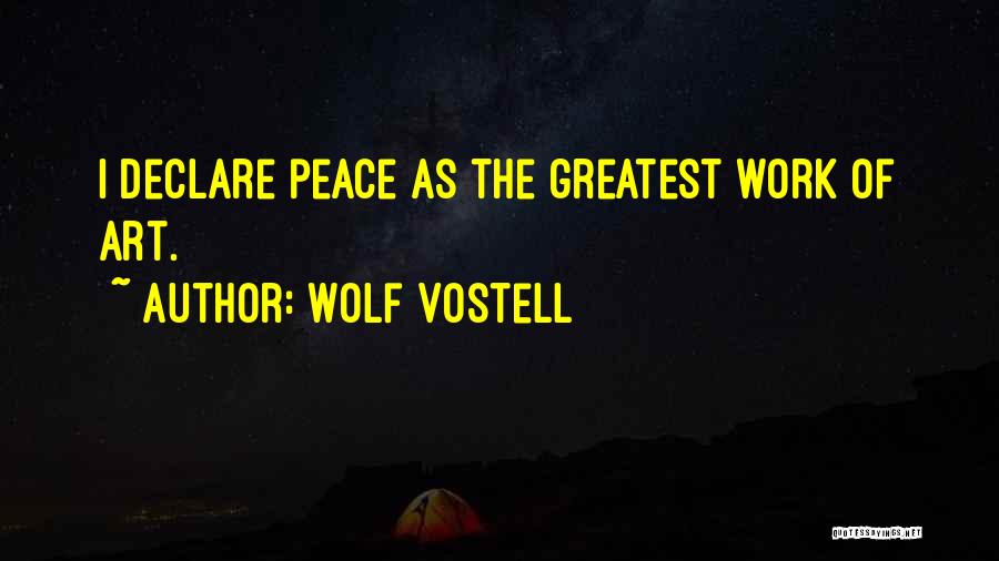 Wolf Vostell Quotes 1749592