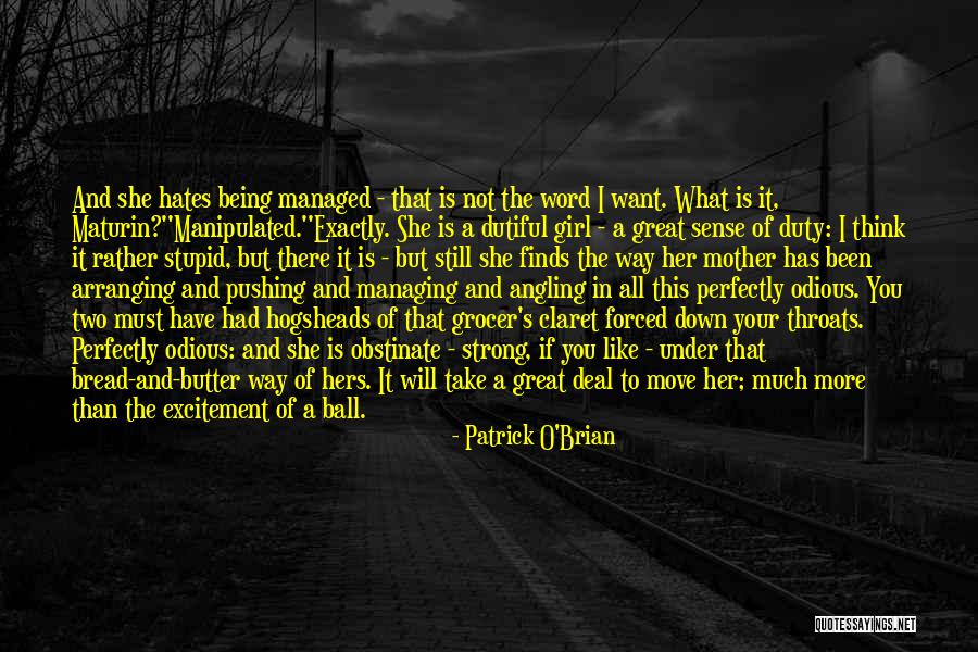 Wolfensbergers Theory Quotes By Patrick O'Brian Wolfensbergers Theory Quotes By Patrick O'Brian