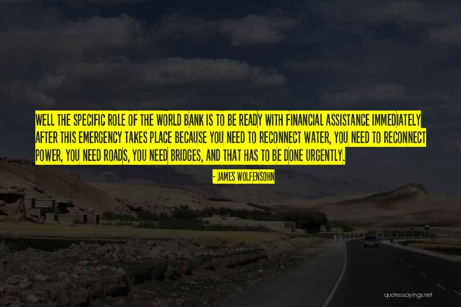 Wolfensohn James Quotes By James Wolfensohn Wolfensohn James Quotes By James Wolfensohn