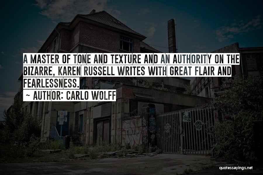 Wolff Quotes By Carlo Wolff