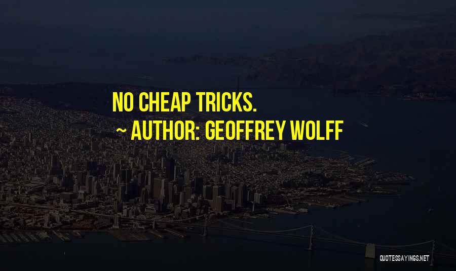 Wolff Quotes By Geoffrey Wolff