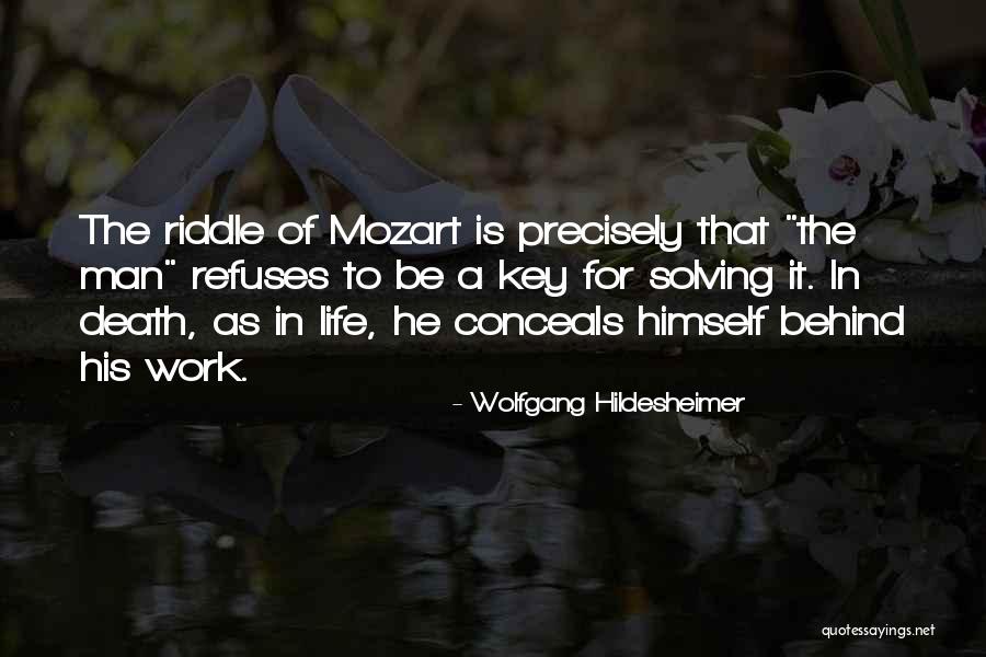 Wolfgang Hildesheimer Quotes 667717 Wolfgang Hildesheimer Quotes 667717