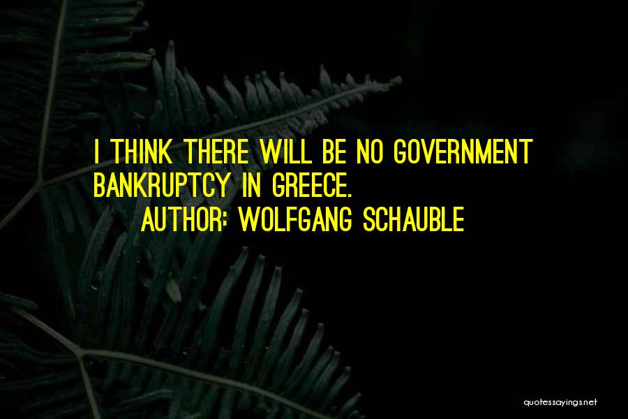 Wolfgang Schauble Quotes 1530041