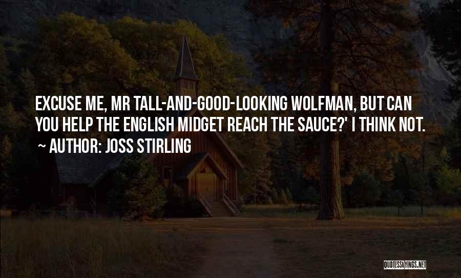 Wolfman Quotes By Joss Stirling