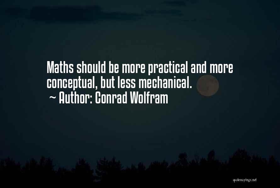 Wolfram Quotes By Conrad Wolfram