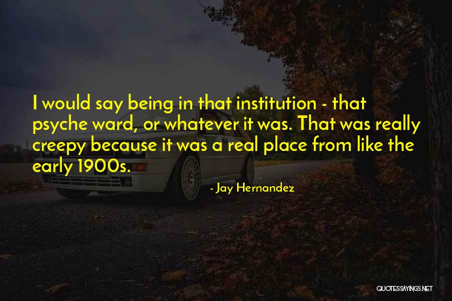 Wolinski National Park Quotes By Jay Hernandez Wolinski National Park Quotes By Jay Hernandez