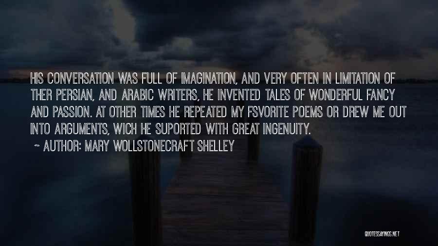 Wollstonecraft Mary Quotes By Mary Wollstonecraft Shelley