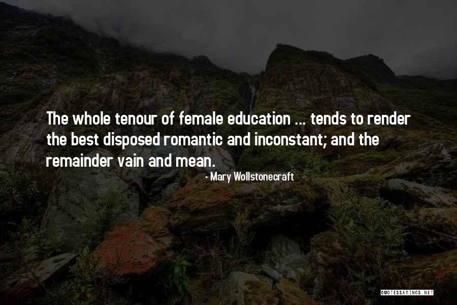 Wollstonecraft Quotes By Mary Wollstonecraft