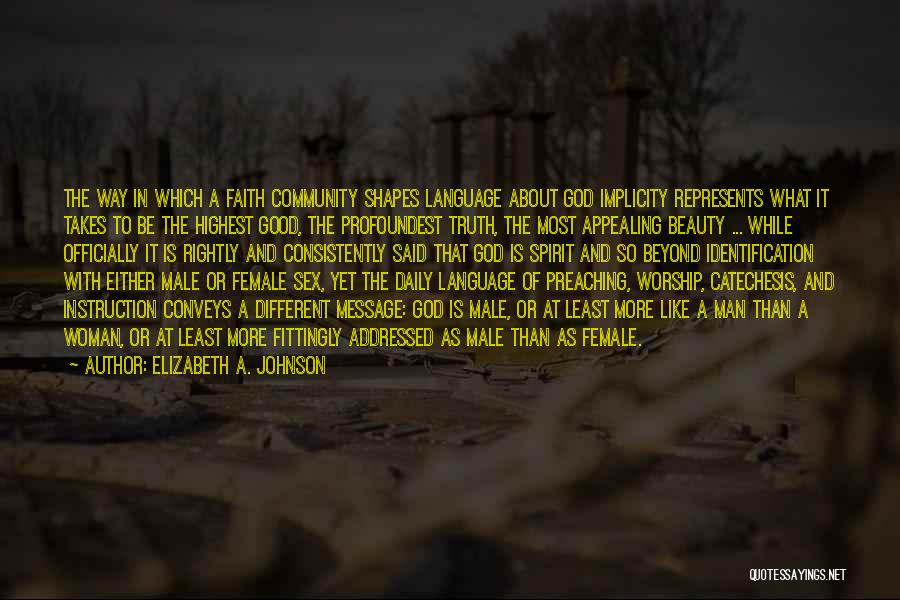 Woman And Beauty Quotes By Elizabeth A. Johnson Woman And Beauty Quotes By Elizabeth A. Johnson