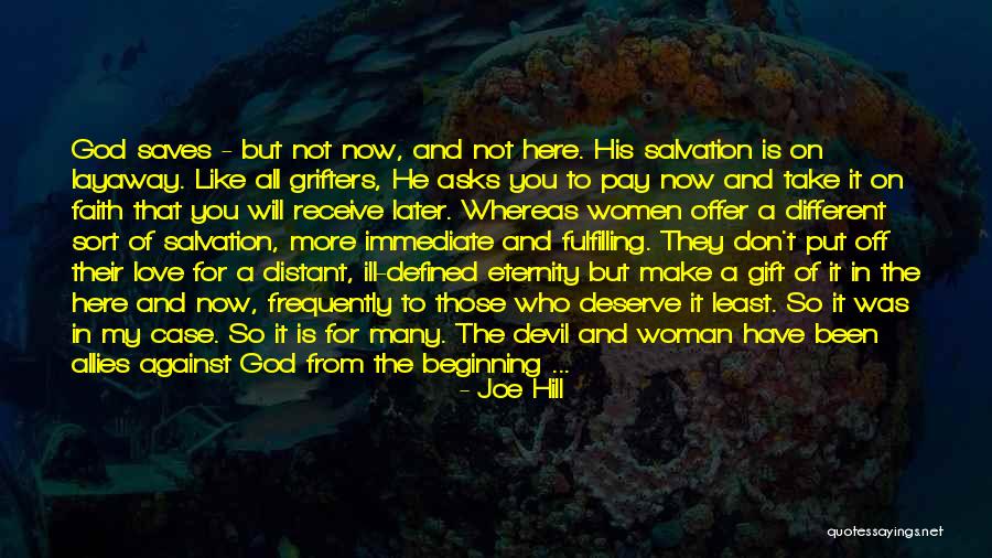 Woman And Devil Quotes By Joe Hill