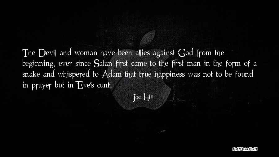 Woman And Devil Quotes By Joe Hill