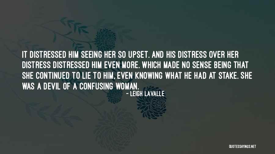 Woman And Devil Quotes By Leigh LaValle