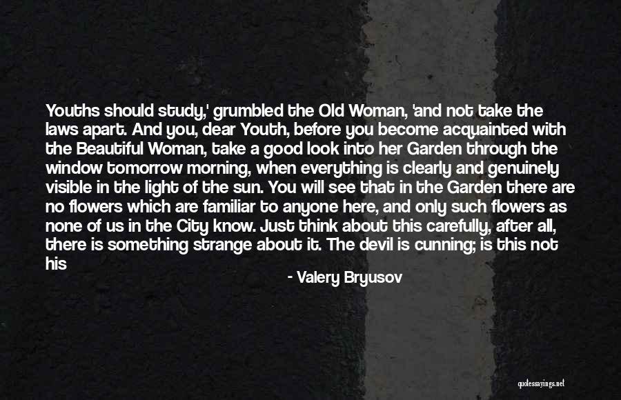 Woman And Devil Quotes By Valery Bryusov