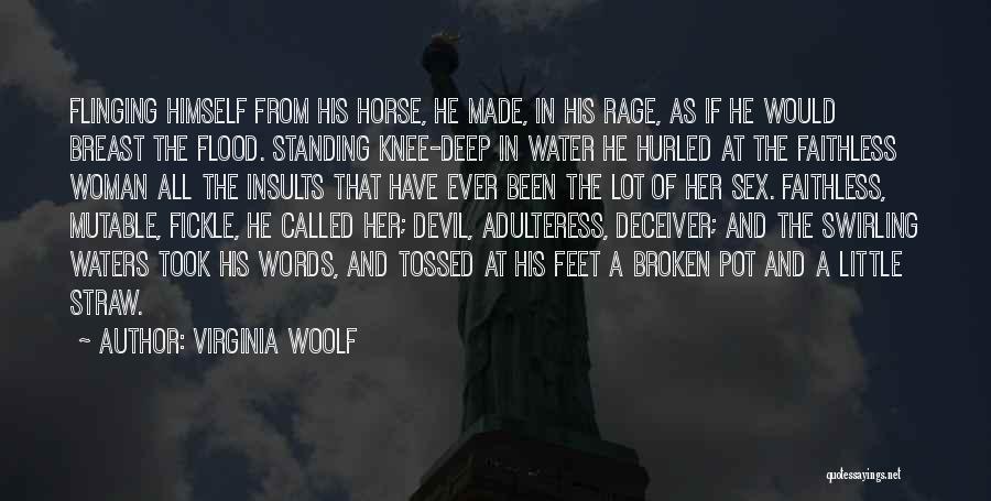 Woman And Devil Quotes By Virginia Woolf