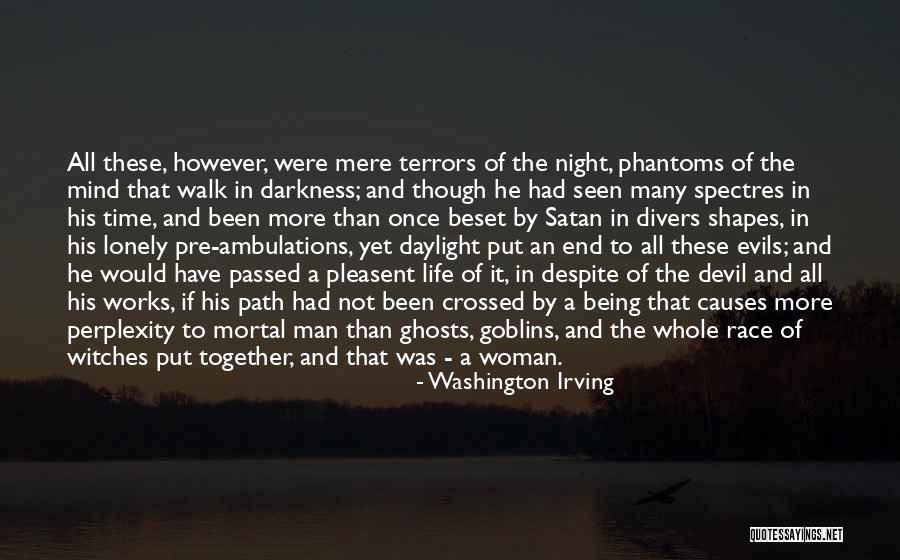 Woman And Devil Quotes By Washington Irving Woman And Devil Quotes By Washington Irving