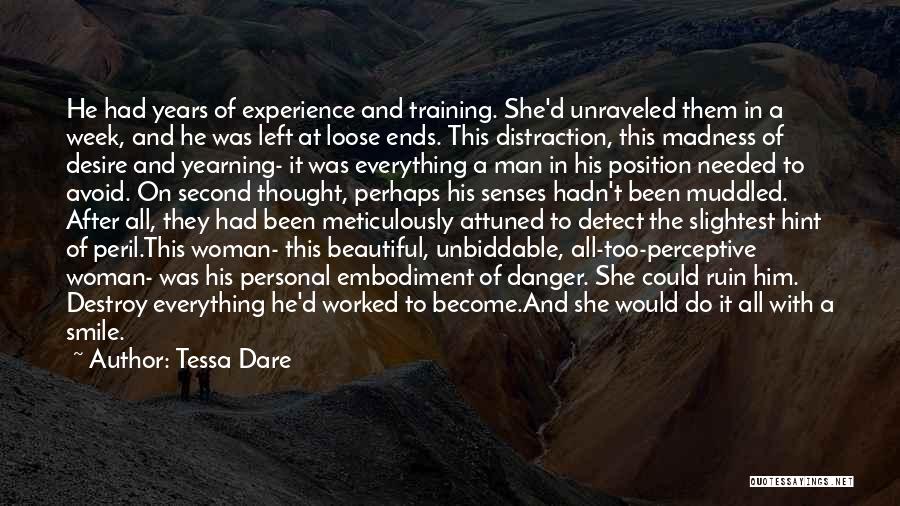 Woman And Smile Quotes By Tessa Dare