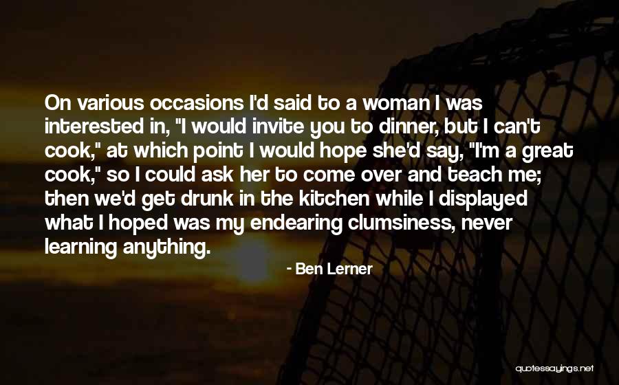 Woman At Point Quotes By Ben Lerner Woman At Point Quotes By Ben Lerner
