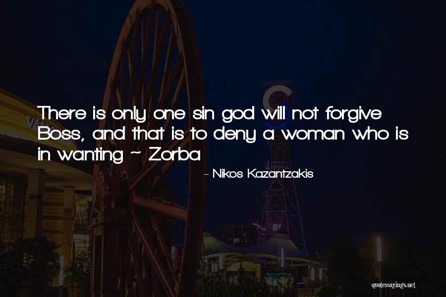 Woman Boss Quotes By Nikos Kazantzakis