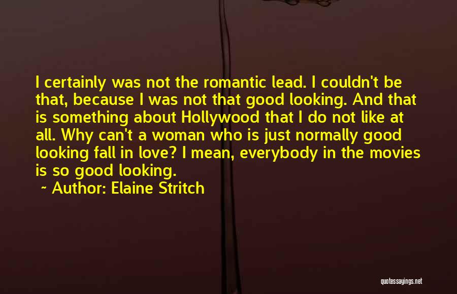 Woman Falling In Love Quotes By Elaine Stritch