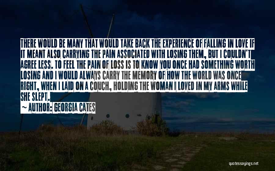 Woman Falling In Love Quotes By Georgia Cates