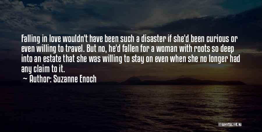 Woman Falling In Love Quotes By Suzanne Enoch