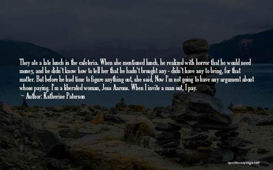 Woman Figure Quotes By Katherine Paterson