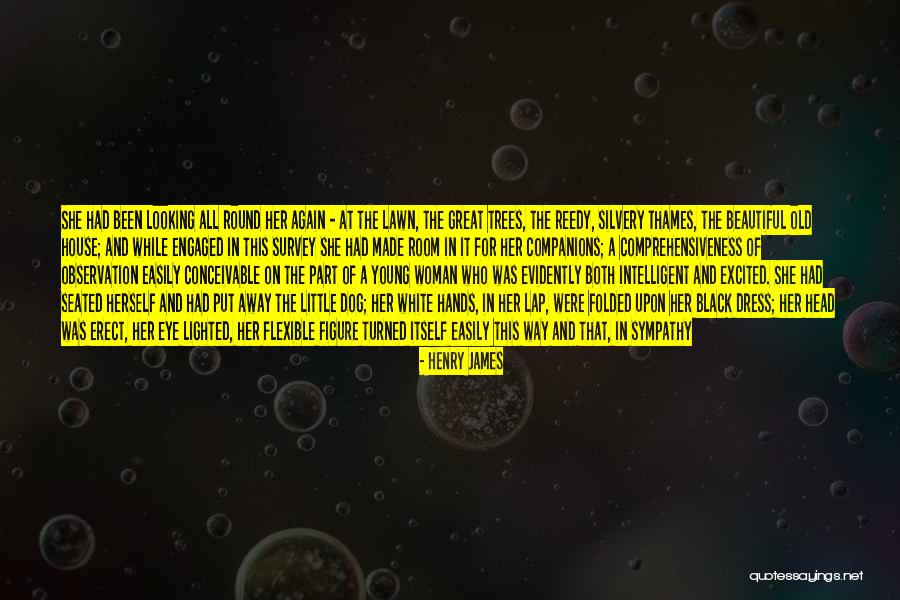Woman In Black And White Quotes By Henry James