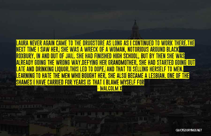 Woman In Black And White Quotes By Malcolm X