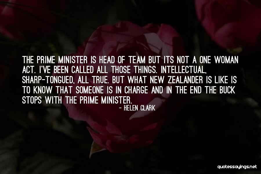 Woman In Charge Quotes By Helen Clark