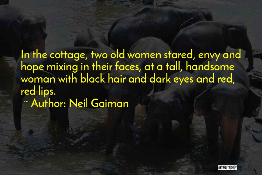 Woman In Red Quotes By Neil Gaiman