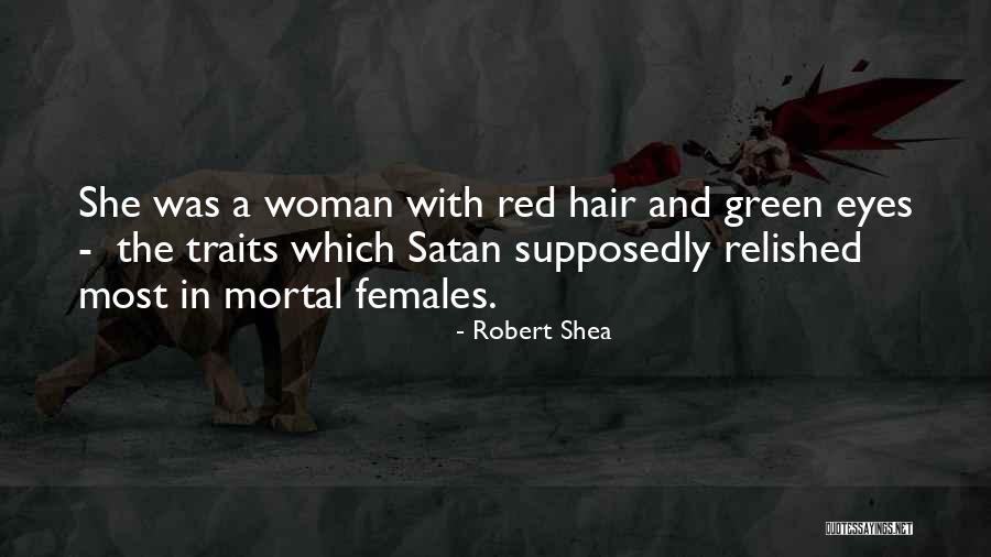 Woman In Red Quotes By Robert Shea