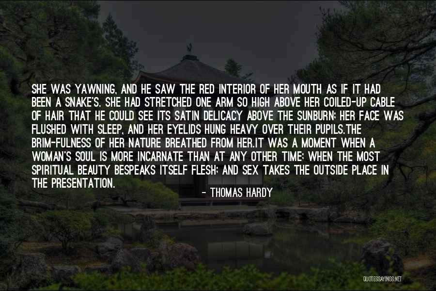 Woman In Red Quotes By Thomas Hardy