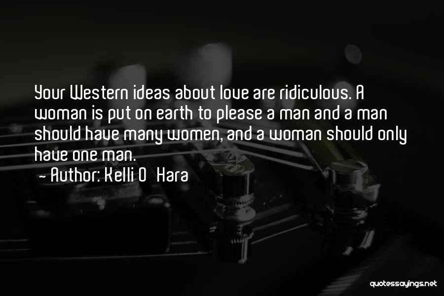 Woman Love Man Quotes By Kelli O'Hara