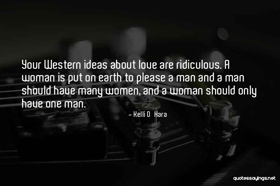 Woman Love Man Quotes By Kelli O'Hara