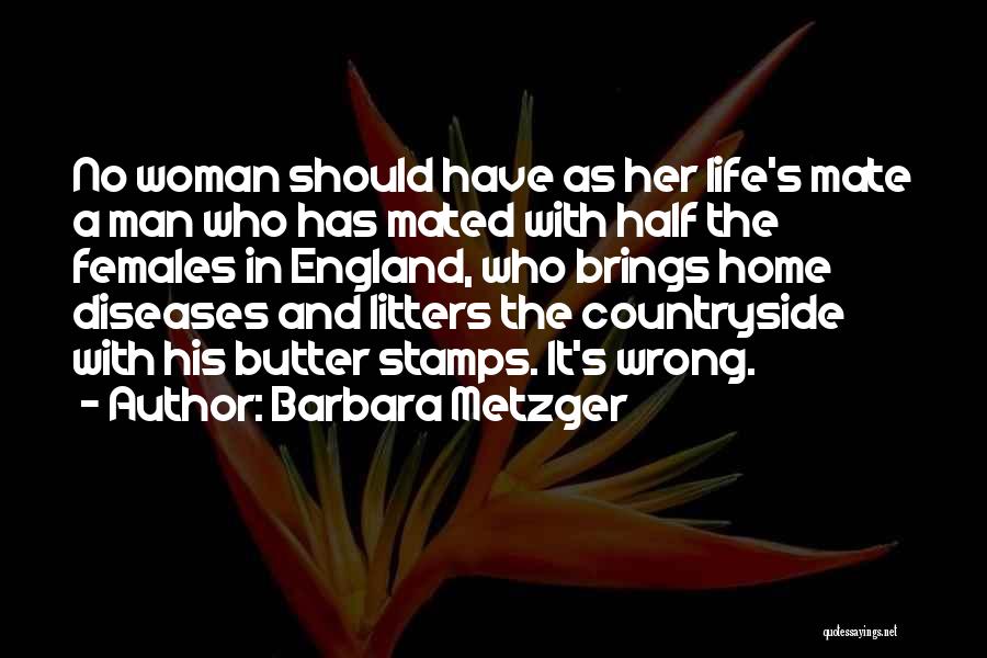Woman Man Quotes By Barbara Metzger