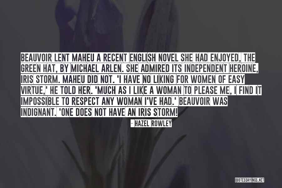 Woman Of Virtue Quotes By Hazel Rowley