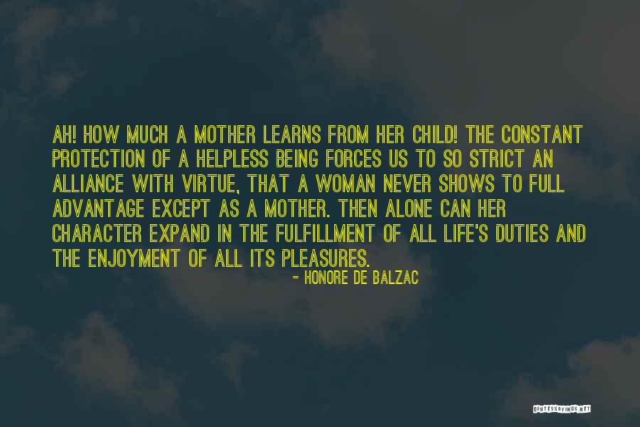Woman Of Virtue Quotes By Honore De Balzac