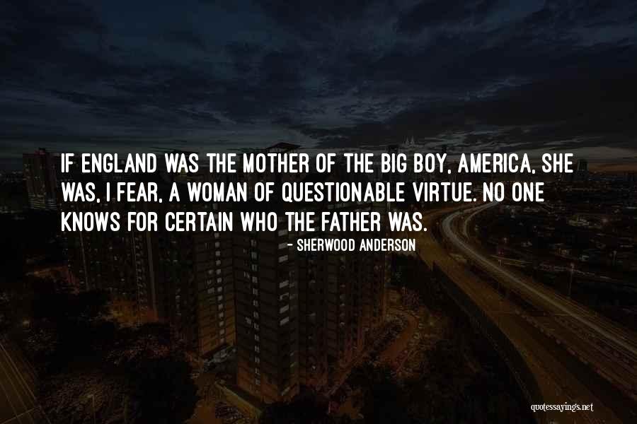 Woman Of Virtue Quotes By Sherwood Anderson