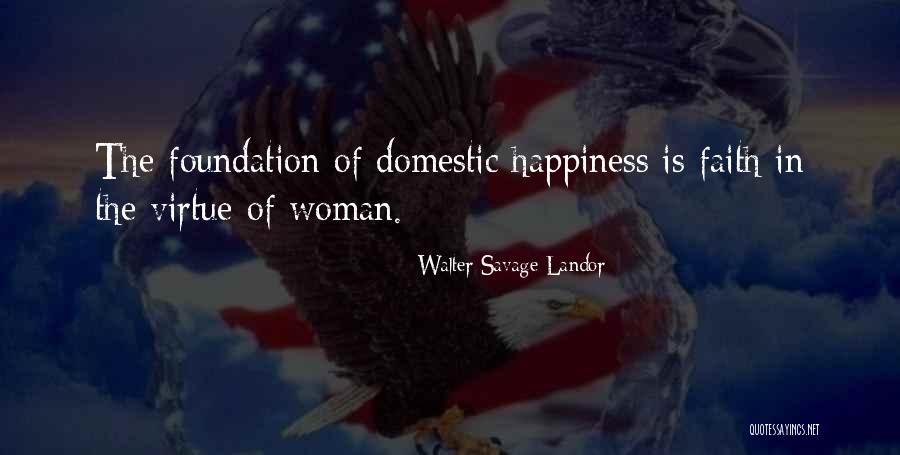 Woman Of Virtue Quotes By Walter Savage Landor