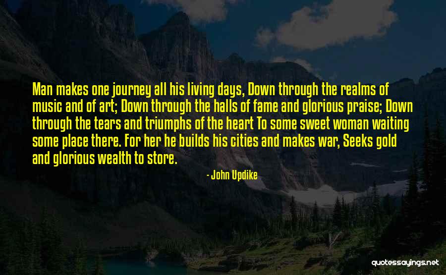Woman One Art Quotes By John Updike Woman One Art Quotes By John Updike