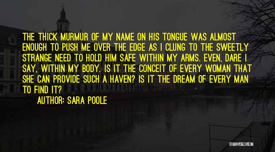 Woman Over Man Quotes By Sara Poole