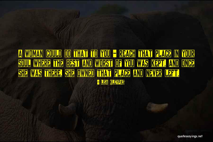 Woman Owned Quotes By Lisa Kleypas Woman Owned Quotes By Lisa Kleypas