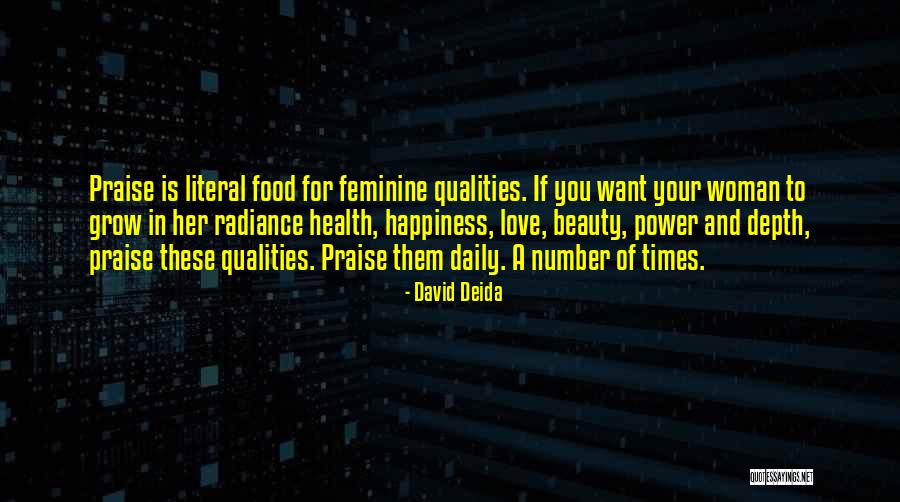 Woman Qualities Quotes By David Deida Woman Qualities Quotes By David Deida