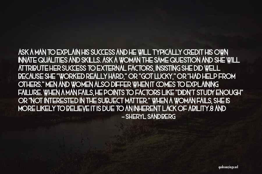Woman Qualities Quotes By Sheryl Sandberg Woman Qualities Quotes By Sheryl Sandberg