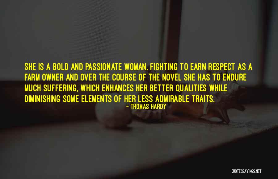 Woman Qualities Quotes By Thomas Hardy