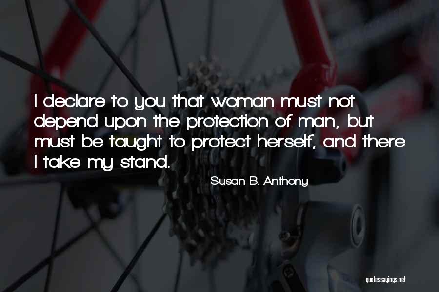 Woman Suffrage Quotes By Susan B. Anthony