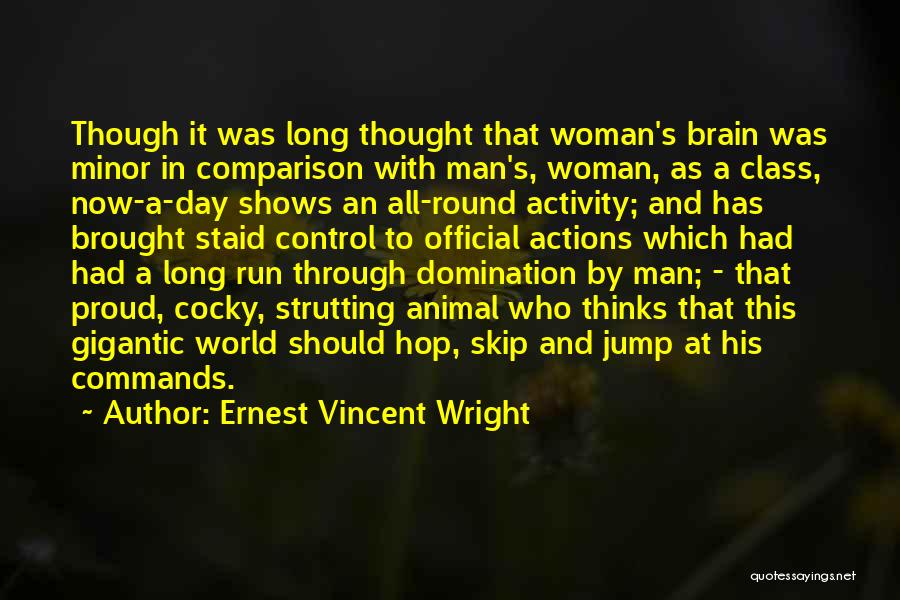 Woman With Class Quotes By Ernest Vincent Wright