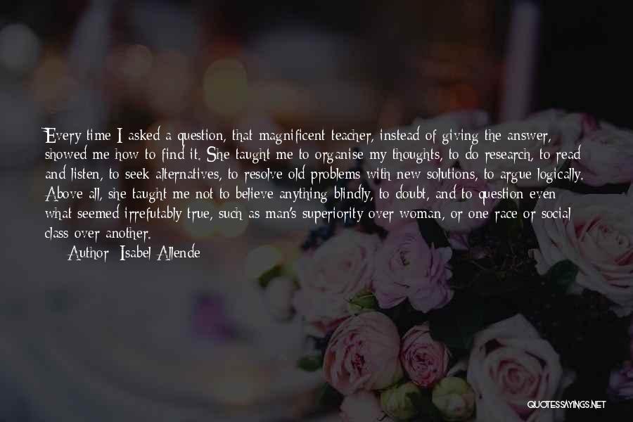 Woman With Class Quotes By Isabel Allende