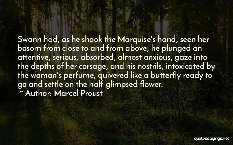 Woman With Flower Quotes By Marcel Proust
